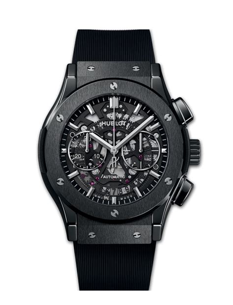 hublot watches red and black|Hublot aerofusion black magic.